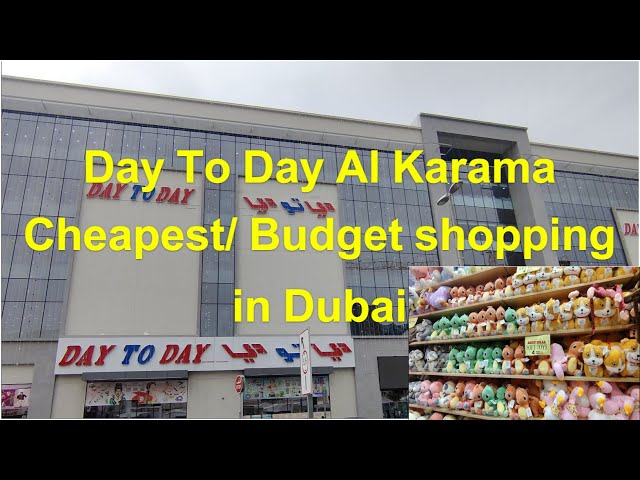 Day To Day  Al Karama | Cheapest/Budget shopping in Dubai (Tamil) | Selvin Raja