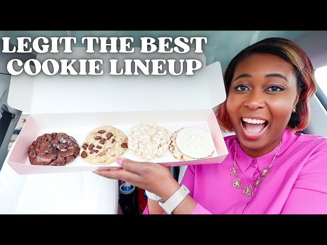 Crumbl Cookies Honest Review | Confetti Milkshake, Brownie Batter, Krispies, Double Chocolate Chip
