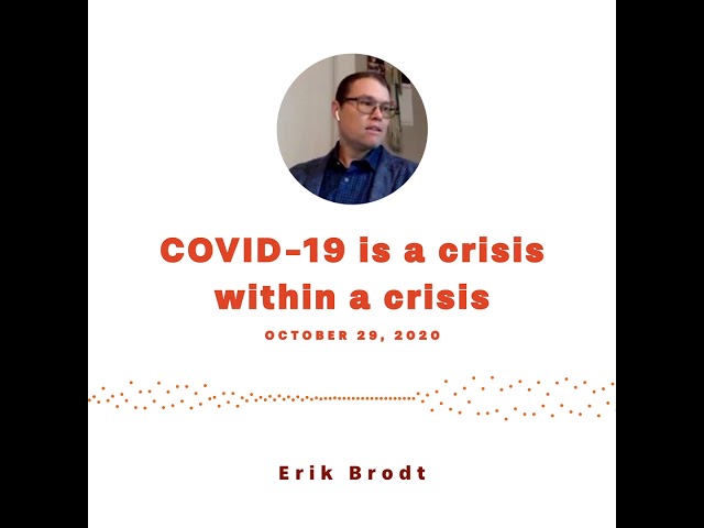Erik Brodt - This is a crisis within a crisis