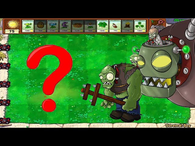 All Zombies Plants vs Zombies 99 Threepeater 01 Twin Sunflower vs all Zombies