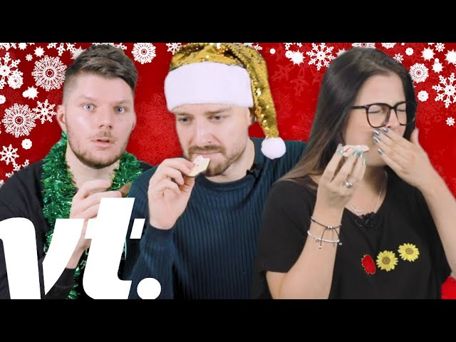 Brits Try American Christmas Candy | VT Challenges