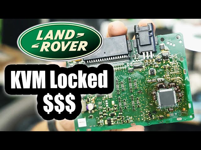 Land Rover Locked KVM. Can't program new key. MCU Replacement.