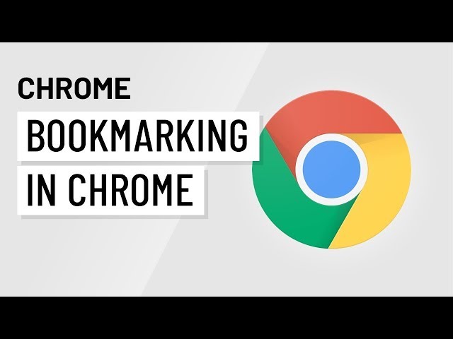 Bookmarking in Chrome