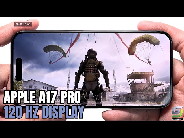 iPhone 15 Pro test game Call of duty Warzone Mobile | Apple A17 Pro