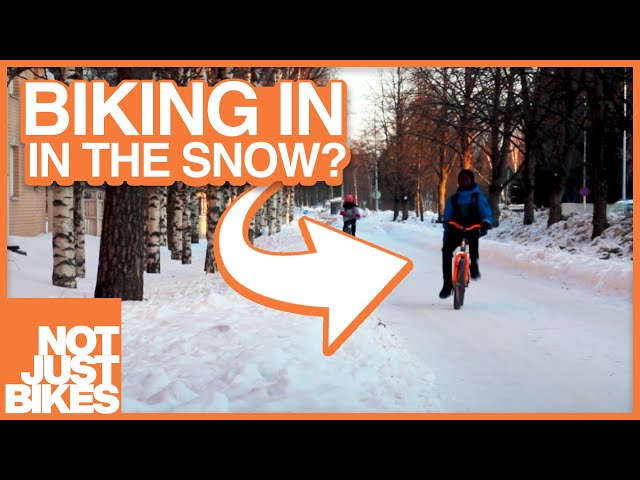 Why Canadians Can't Bike in the Winter (but Finnish people can)