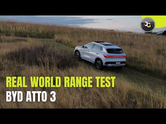 BYD Atto3 real world range test