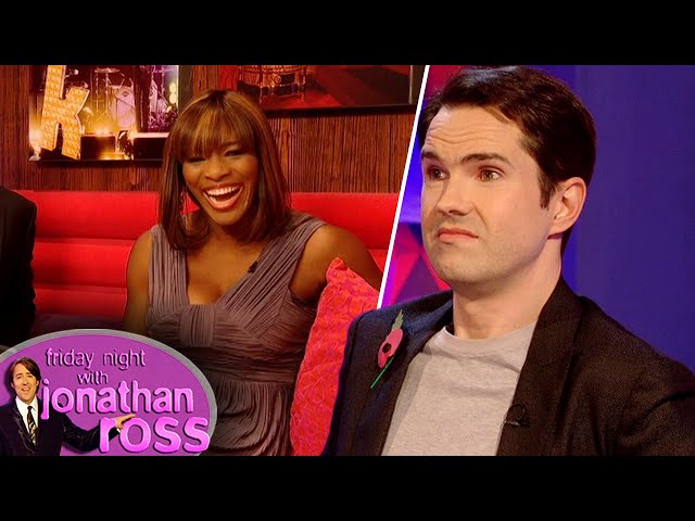 Serena Williams Calls Jimmy Carr "Frail" | Friday Night With Jonathan Ross