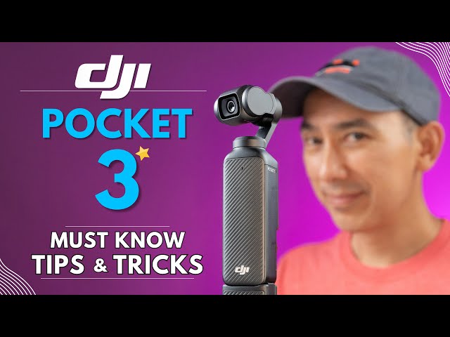 The Best DJI POCKET 3 Tips and Tricks to MASTER it and FIX Common PROBLEMS