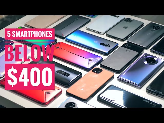 Top 5 large Smartphones Below $400 in 2020.