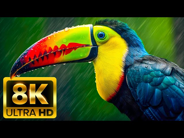 ANIMALS OF AMAZON JUNGLE in 8K Ultra HD (60FPS) - That Call The Jungle Home | Amazon Rainforest