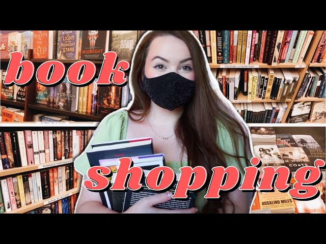 Come Book Shopping With Me! 📚 treating myself to new books | vlog