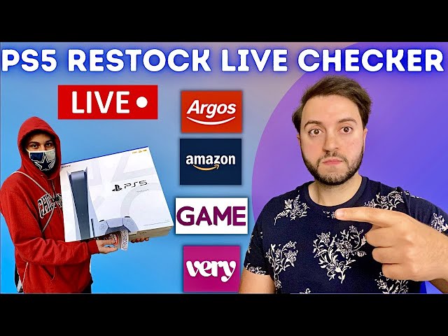 PS5 Restock Live Checker (Argos Dropping Tonight?) | PS5 News