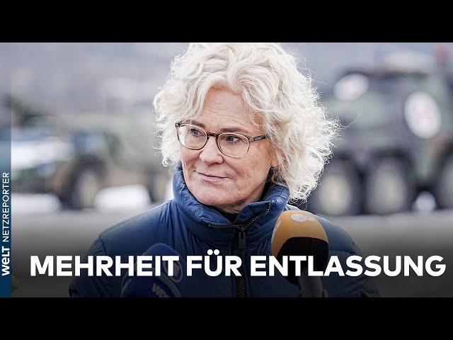 PANNENMINISTERIN LAMBRECHT: Civey-Umfrage - Mehrheit der Deutschen für Entlassung