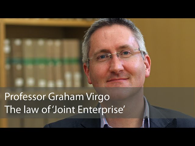 The Law of 'Joint Enterprise': Graham Virgo