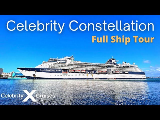 Celebrity Constellation Cruise Ship Full Tour & Review 2024 (Top Cruise Tips & Best Spots Revealed!)