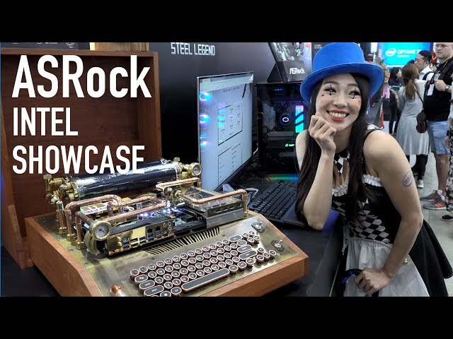 ASRock: New Intel Products & Booth Coverage