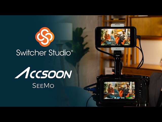 Accsoon SeeMo x Switcher Studio | The EASIEST way to livestream with HDMI video sources