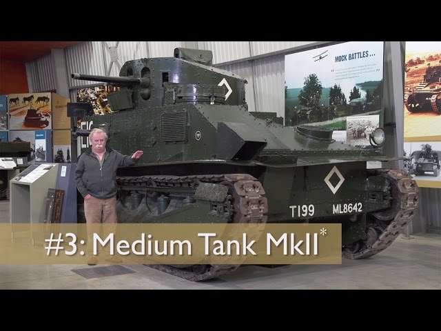 David Fletcher's Tank Chats #3 Medium Tank MkII* (Vickers Medium) | The Tank Museum