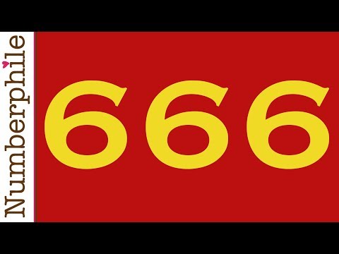 666 on Numberphile