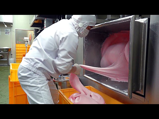 Mass production! Amazing Rice Cake Making Process, Exported to USA - Korean food factory