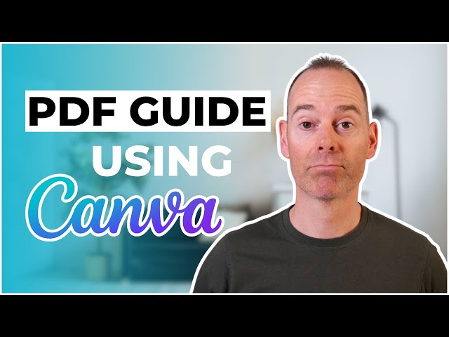 Canva Tutorial: How To Create A PDF Guide For A Lead Magnet