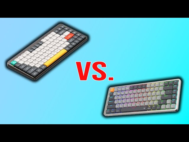 Nuphy Air75 Red 2.0 Switches 1v1 Redragon K652 | Battle of the 75% Keyboards