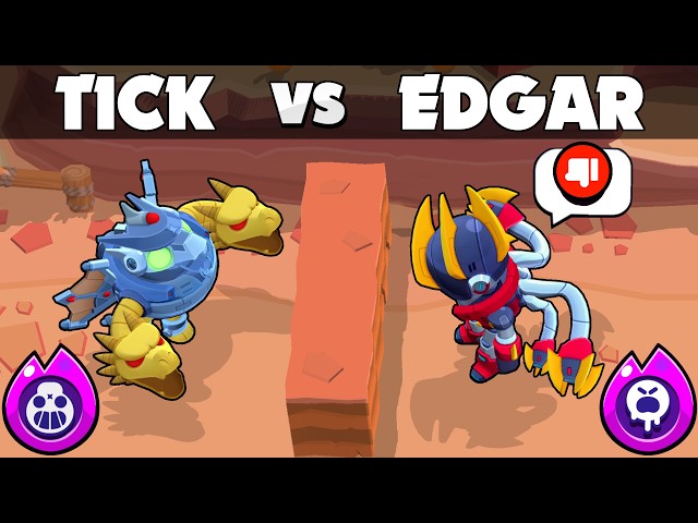 TICK vs EDGAR ⭐ Brawl Stars