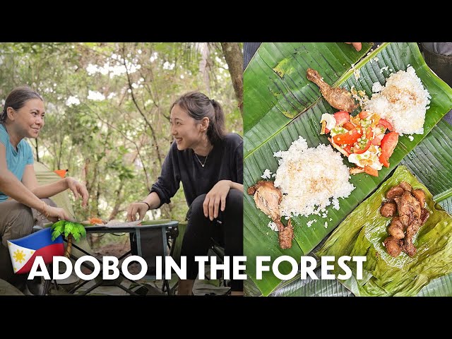 Korean’s Off-Grid Camping in the Philippine Forest 🌴 | pt.2