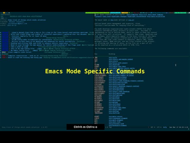 Emacs Mode Specific Commands 2024_03_17_06:27:52