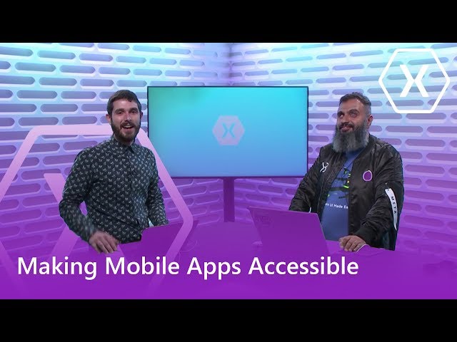 Making Mobile Apps Accessible | The Xamarin Show