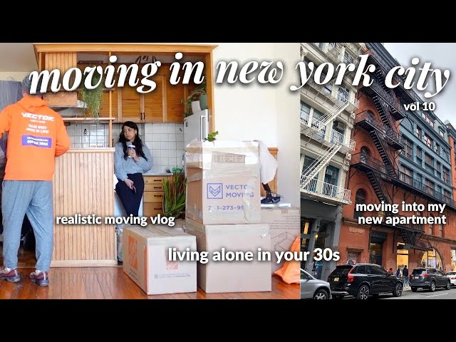 MOVING INTO MY NEW NYC APARTMENT ft. apartment issue updates (moving in nyc alone at 34. vol 10)