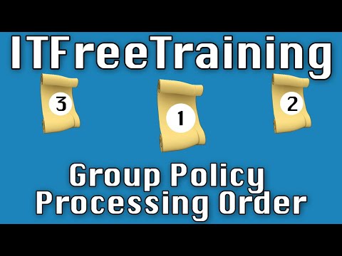 Group Policy Processing Order