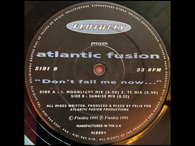 Atlantic Fusion  -  Don't fail me now... (Moonlight Mix)
