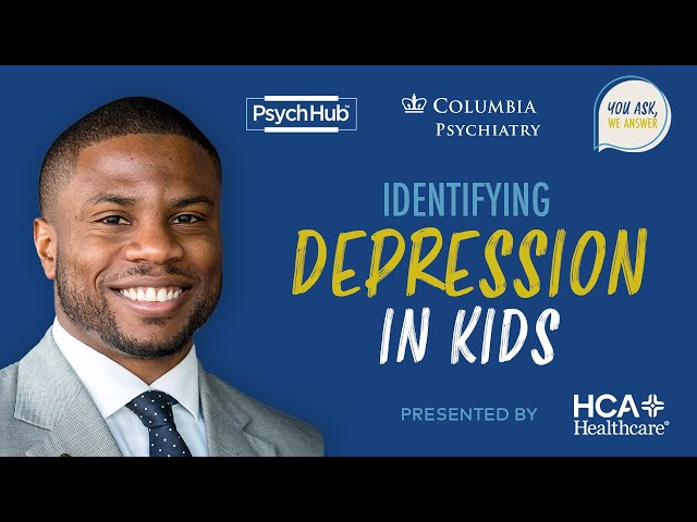Identifying Depression in Kids