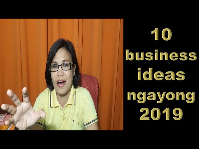 10 business ideas ngayong 2019