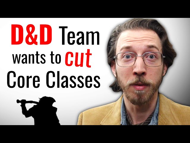 D&D Lead Designer wants "LESS Classes in the Core Game"