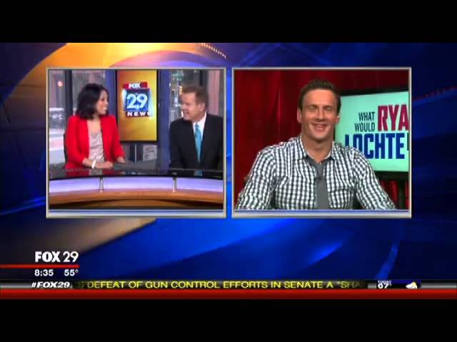 Ryan Lochte Interview Makes Anchor Cry!