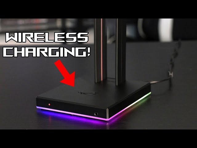 ROG Throne Qi Headset Stand Introduction & Features