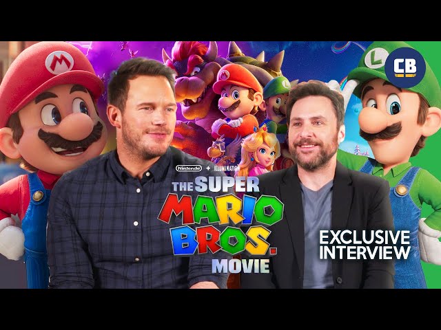 Chris Pratt & Charlie Day Talk Mario Bros Rivalry + Disturbing Mario Lore! -Super Mario Bros Movie