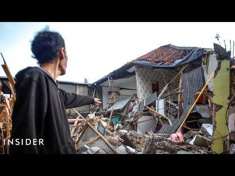 What Java, Indonesia Looks Like After A Powerful Earthquake