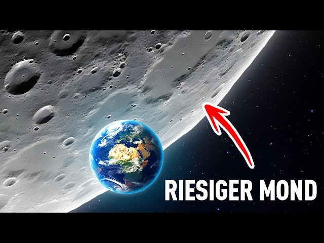 Hypothetisches Szenario - Was wäre, wenn der Mond viel größer als die Erde wäre?! Arme Schlafwandler