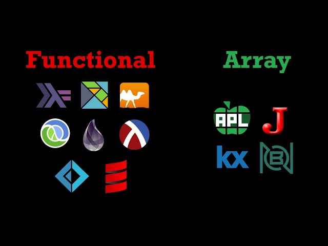 Functional vs Array Programming