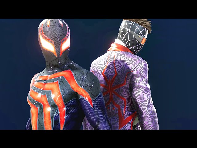 Spider-Man 2 (4K 60FPS) - Hellfire Gala 2022 Suit Peter Parker Gameplay: Free Roam & Crime Fighting