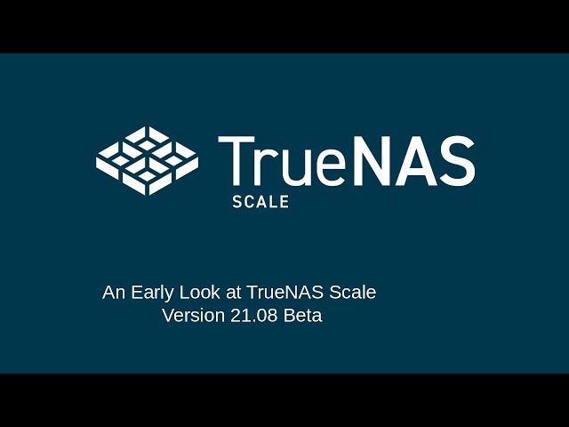 TrueNAS Scale BETA - Part 2 (Install)