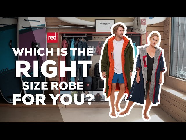 How to choose the Correct robe size for you - change robe size guide