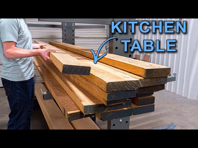 Building and Delivering a $6000 Kitchen Table
