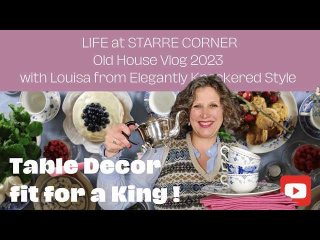 Table Decor Inspo fit for a King's Coronation: Creating a  Relaxed, Majestic Tablescape #VLOG