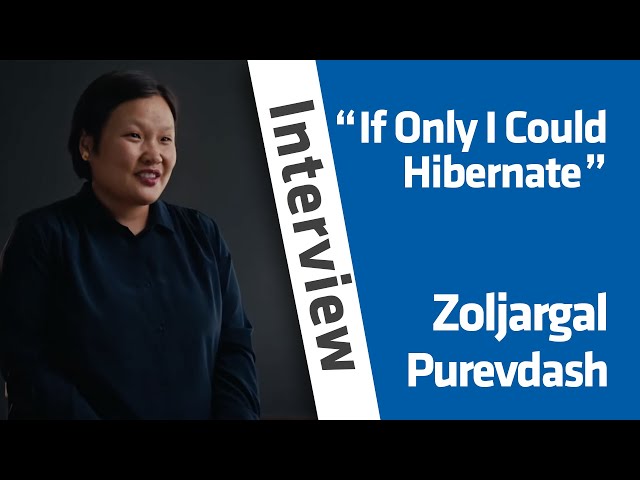 Director Zoljargal Purevdash on "If Only I Could Hibernate"