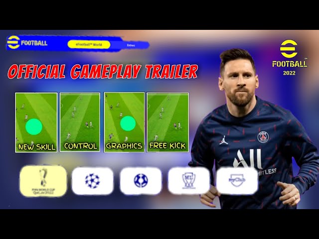 eFootball Pes 2022 Mobile Official Gameplay