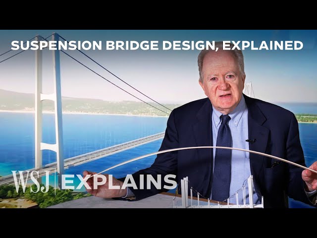 Engineer Explains How the World’s Longest Suspension Bridge Will Be Built | WSJ
